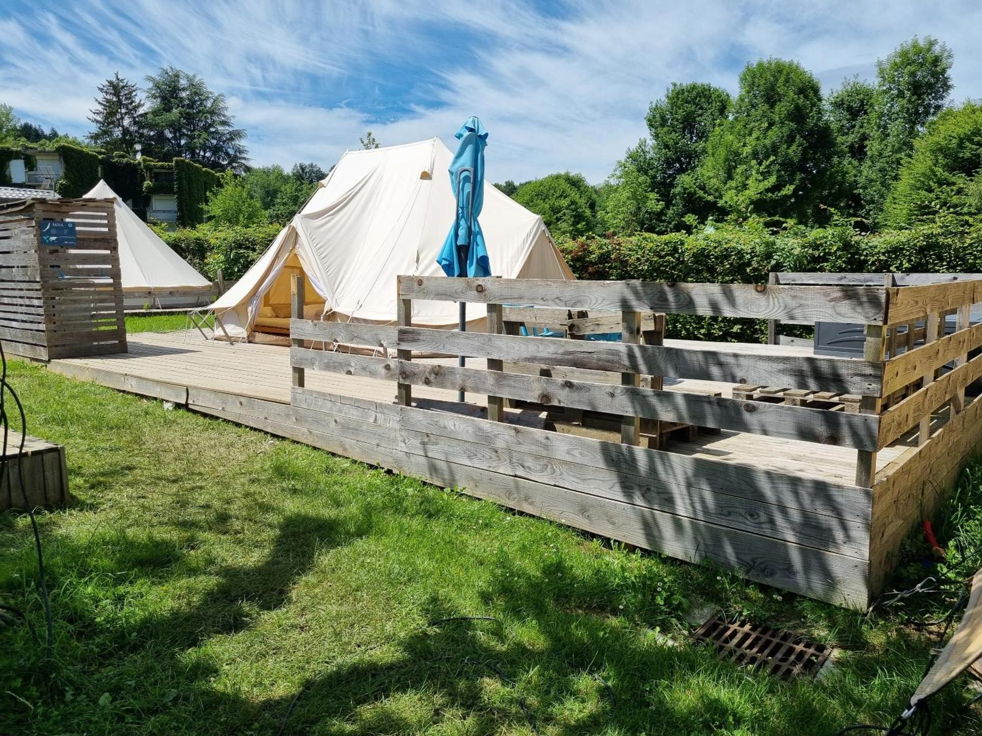 Camping Le Hameau Des Pecheurs Hotel Novalaise Room photo